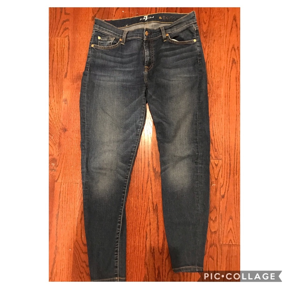 7 for all mankind skinny jeans